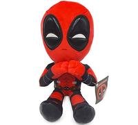 Marvel - Peluche DeadPool postura mani cuore 32 cm Qualità super soft