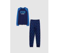 MARVEL, Pigiama Blu In Cotone Per Bambino, Viola, Taglia: 14-15