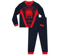 Marvel Pigiama Miles Morales Bambini, Pigiama Spiderman per Bambini, Set Invernale Miles Morales per Ragazzi 3-4 Anni