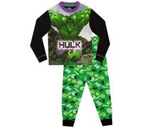 Marvel Pigiama per Ragazzi The Incredible Hulk Multicolore 5-6 Anni