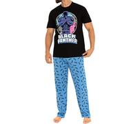 Marvel Pigiama per Uomo Black Panther Blu Large