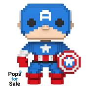 Marvel POP Figura in vinile 8 bit Capitan America 9 cm