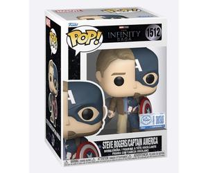 MARVEL - POP FUNKO VINYL FIGURE - IS SPLIT CAP/STEVE 9CM LCG25 EXCL