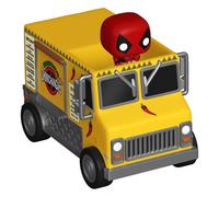 Marvel Pop Rides Vinile Figura Deadpool W/chimichanga Truck 2,5 Cm Funko