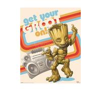 Marvel Poster Pack Guardiani Della Galassia Get Your Groot On 40 X 50 Cm Pyramid International