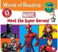 Marvel Press Bo World of Reading Marvel: Meet the Super Heroes-Pre- (Tascabile)