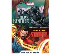 Marvel Press Book Group Br Marvel Double Feature: Black Panther and (Tascabile)