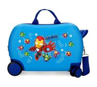 Joumma Marvel Iron Friends Valigia per Bambini Blu 45x31x20 cm Rigido 1.8 kgs ABS 1.8 kgs 27.9L Bagaglio a Mano