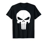Marvel Punisher Classic Skull Simbolo Graphic Maglietta
