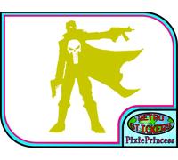 Marvel Punisher I Adesivo Vinile Auto Tablet Console PS4 Xbox Finestra Da Comic