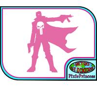 Marvel Punisher I Adesivo Vinile Auto Tablet Console PS4 Xbox Finestra Da Comic