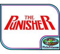 Marvel Punisher Logo G Adesivo Vinile Auto Custodia Laptop Tablet Finestra Muro