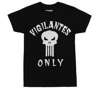 MARVEL Punisher Vigilantes Solo Perno Daredevil Fumetti Castello Uomo T Shirt