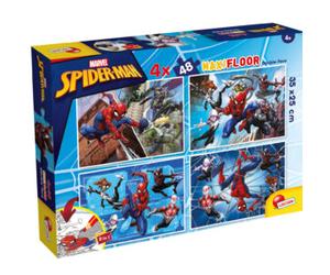 Marvel puzzle maxifloor 4 x 48 spiderman