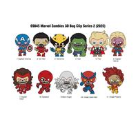 Marvel Pvc Bag Clips Series 2 Zombies Con Figure Int.