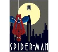 Marvel: Pyramid - Deco - Spider-Man Hanging (Stampa Su Tela 30X40 Cm) -