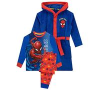 Marvel Ragazzi Vestaglia da Notte Pigiama Spiderman Blu 3-4 Anni