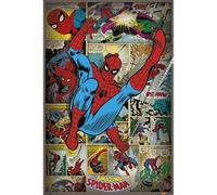 Marvel Retro Spider Man Maxi Poster, Multicolore