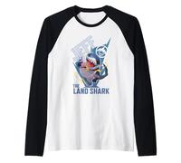 Marvel Rivals Gamerverse PVP Super Hero Jeff the Land Shark Maglia con Maniche Raglan