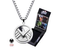 Marvel S. H. I.E. L.D.Acciaio Inox 24 " Ciondolo Collana