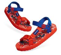 Marvel Sandali Spiderman da Bambino - Scarpe Estive per Bambini Taglia 28-35 (Rosso, 33 EU)