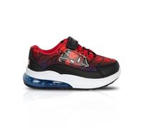 Marvel Scarpe da ginnastica per bambini Spider Man Light Up Trainer per bambini con licenza ufficiale Ragazzi Spider Man Sneakers con suola LED lampeggiante, tomaia in PU, scarpe da ginnastica per