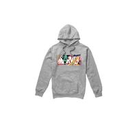 Marvel Scrapbook Felpa con Cappuccio Logo Uomo (TV5285)