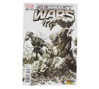 Marvel Secret Wars #001 Comic Con Box Copertina B&N