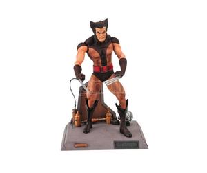 Marvel Select Action Figura Unmasked Brown Costume Wolverine 18 Cm Diamond Selec