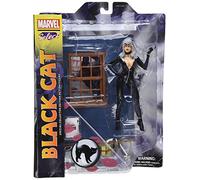 Marvel Select Black Cat: Special Collector Edition Action Figure with Highly Detailed Base