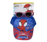 Marvel Set cappellino e occhiali da sole Spidey and his amazing friends 3-6 anni
