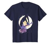 Marvel Spider-Gwen Moonlit Somersault Silhouette Maglietta, Bambini, Navy, 2 Anni
