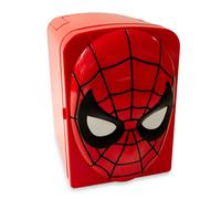 Marvel Spider-Man 4-Liter Mini Frigo Termoelettrico Cooler Contiene 6 Barattoli