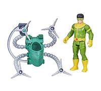 Marvel Spider-Man Aqua Web Warriors - Action figure da 10 cm, con attrezzatura dell'acqua ricaricabile, accessori per ragazzi e ragazze dai 4 anni in su