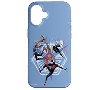 Marvel Spider-Man: Attraverso il versetto di Spider-Verse Miles Gwen Hobie Custodia per iPhone 16