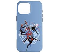 Marvel Spider-Man: Attraverso il versetto di Spider-Verse Miles Gwen Hobie Custodia per iPhone 16 Pro Max