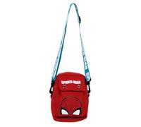 Marvel Spider Man Borsa per Ragazzi, Borsa a Tracolla dal Design Classico, Borsa Regolabile, Regalo per Bambino e Adolescenti