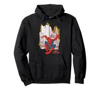 Marvel Spider-Man: Brand New Day Animated Style Spidey Pose Felpa con Cappuccio