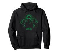 Marvel Spider-Man: Brand New Day Hulk Green Web Silhouette Felpa con Cappuccio
