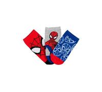 Marvel Spider-Man Calzini per Bambini, Set da 3 Paia (IT, Numero, 31, 34, Pack 1)