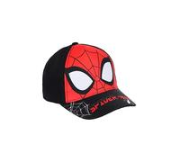 Marvel Spider Man Cappello per Ragazzi, Berretto da Baseball Estivo, Regalo per Bambino e Adolescenti | Nero