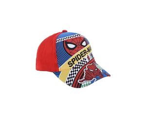 Marvel Spider-Man Cappello per Ragazzi, Cappello da Baseball di Spiderman dal Design Classico, Berretto Estivo per Ragazzo, Regalo per Bambino | Rosso