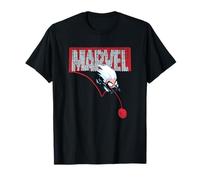 Marvel Spider-Man Cartoon Kawaii Black Cat Knit Logo Marvel Maglietta