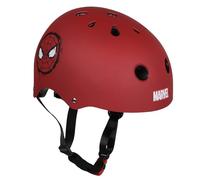 MARVEL Spider-Man Casco bici bambini rosso leggero REGOLABILE 52-56 cm