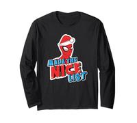 Marvel Spider-Man Christmas Santa Hat Made The Nice List Maglia a Manica