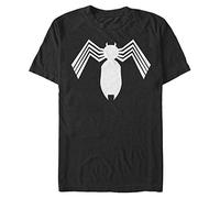 Marvel Spider-Man Classic-Alien Symbiote Icon Organic Short Sleeve T-Shirt, Black, XXL Unisex
