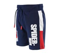 Marvel Spider-Man Comodi Pantaloncini per Bambini e Ragazzi, 60% Cotone 40% Poliestere, con Coulisse in Vita (IT, età, 4 Anni, Navy)
