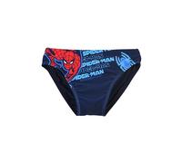 Marvel Spider-Man Costume da Bagno Slip, per Bambini (IT, età, 8 Anni, Regular, Blu Navy)
