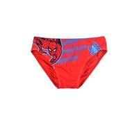 Marvel Spider-Man Costume da Bagno Slip, per Bambini (IT, età, 8 Anni, Regular, Rosso)