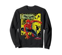 Marvel Spider-Man: Day Comic Art Spidey Vs Villains Felpa